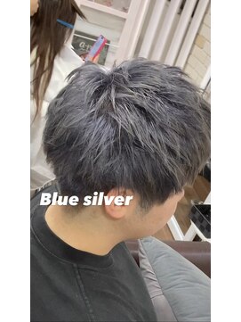 アーチフォーヘア 心斎橋店(a-rch for hair) ブルーシルバー