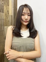 ヨロ(YORO)&nbsp;ミディアムレイヤー　ベージュカラー　(新潟/古町)