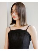 顔まわりレイヤーとグレージュ【仙台】【グレージュ】