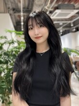 マレン(MAREN) フレームインナーバング/韓国風艶黒ロング