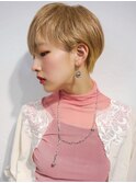 似合わせマニッシュショート/ブリーチカラー