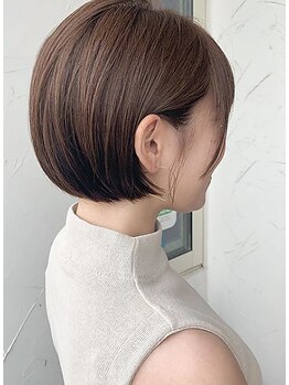 アフェクション 藤原本店(AFFECTION)の写真/【再現性◎小顔補正カット】髪質・骨格・ライフスタイルに寄り添い、あなただけの《最高の似合わせ》を。