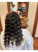 スパイラルパーマ
