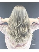 ベージュ、エクステ、ハイライト、グラデーション、イルミナ