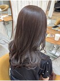 髪質改善縮毛矯正レイヤーカット顔周り前髪韓国ミニウルフ/横浜