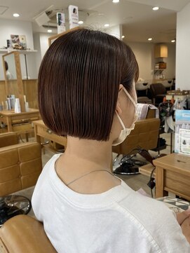 メアリー バイ メリー(marry by merry) 【立町メアリーバイメリー】☆ピンクオレンジ×ミニボブ☆