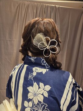 ヘアーメイクサロン ソエル(Sowelu) ツイン編みおろしヘア