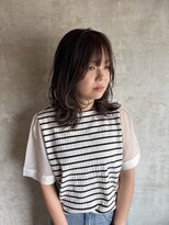 メロウ(mellow) アッシュグレージュ×レイヤーカット