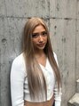 ティアム 渋谷店(Tiam shibuya)&nbsp;外国人風ベージュカラー×エクステ(シールエクステ/ベージュ)