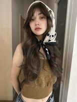 メゾンアクア 表参道(Maison ACQUA)&nbsp;☆ブリーチなしダブルカラー オリーブ オリーブベージュ