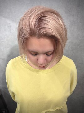 いろあそび 八王子 【ハイトーンカラー】ホワイトミルクティー