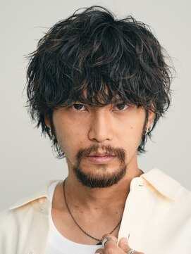 フィフス 神南(fifth) 渋谷シャドウパーマ緩めメンズパーマ刈り上げマッシュウルフ30代