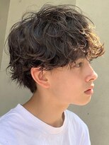 フィフス 仙台(fifth) 仙台メンズパーマシャドウパーマシースルーマッシュウルフゆるめ