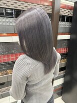 Lyuca 縮毛矯正×ブリーチ×髪質改善【1月5日NEW OPEN（予定）】 ラベンダー/ミルクティー／ブリーチ/