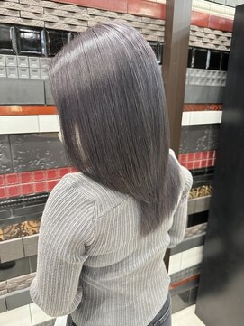 Lyuca 縮毛矯正×ブリーチ×髪質改善【1月5日NEW OPEN（予定）】 ラベンダー/ミルクティー／ブリーチ/