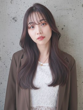 ツヤ髪ナチュラルロング