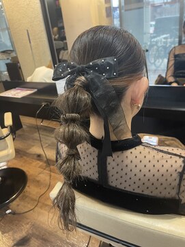 ヘアアレンジ(アップヘアー)