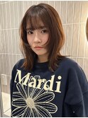 ミディアムストレート