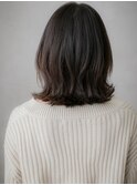 大人美人くびれミディアムウルフマレットヘアX北浦和30代40代
