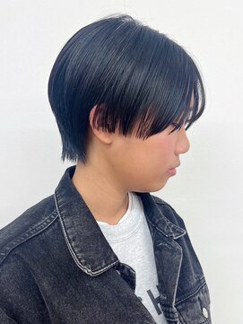 モリオフロムロンドン 松戸店(Morio from London) 【morio松戸 アイダ】10代20代ハンサムショート前髪ありショート