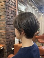 ヘアメイク フレンシア(hair make flencia)&nbsp;丸みのある大人可愛いマッシュショート【175スタイル】