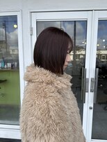 ソーイ(sowi)&nbsp;【sowi 鳥羽】タッセルボブ×チョコレートブラウン