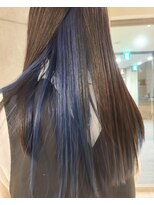 オーク たまプラーザ(OAK)&nbsp;インナーカラー×ブルー
