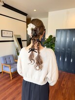 スリーバイザサロン(THREE by the salon)&nbsp;前撮りヘアメイク