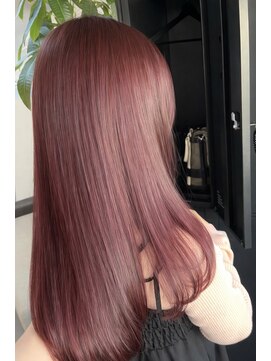 ヘアーアートシフォン 池袋西口店(Hair art chiffon) ダークパープル/ナチュラルショート/白髪ぼかし/縮毛矯正/池袋