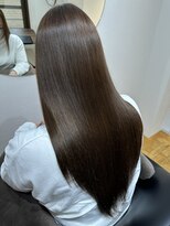 フォームフォローズファンクション 本郷(FORM FOLLOWS FUNCTION)&nbsp;【朝ラク】シルクベージュ美髪ストレート