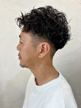 パルフェメンズ 青葉台(parfait men's) フリックパーマ／ツーブロックショート/フリンジカット