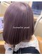 ボブ屋の写真/派手すぎない、ブリーチカラー。大人女性の為の透明感カラー&ハイライト白髪ぼかし。上品なカラーデザイン