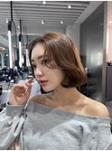 艶感たっぷり韓国ボブ