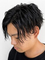 シザーズ(SCISSORS) 前下がりツイストスパイラル/メンズパーマ