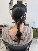 グリ(GURI) <guri>シックなタイトローポニー♪金箔