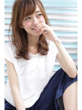 オウル(Owll) 絶妙とろみカールミディ☆低温デジタルパーマ&デザインカラー