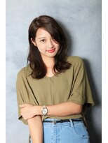 ココロ(COKORO)&nbsp;伸ばしかけ☆うざバング☆くびれ☆フェミニン　ミディ