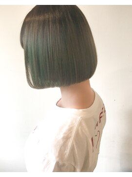 アン ヘア デザイン(un hair design) 【　un  】ボブ×ベーシック×シンプル