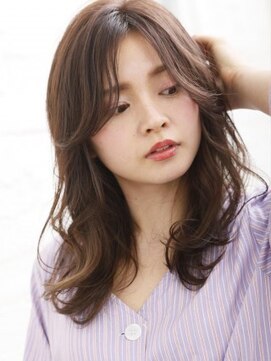 ミンクス 銀座店(MINX) なめらかな曲線で魅せるロングパーマ