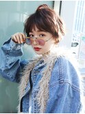 カジュアルショート_スリークボブ厚めバングローライト_7471