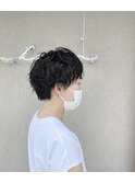 ウェットショートパーマ
