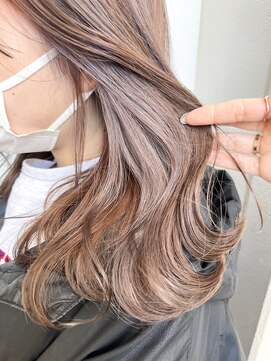 アクトゥス(AEQUITAS) 『mii指名限定』透明感ダブルカラー×インナーカラー