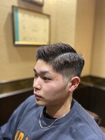 ヒロギンザバーバーショップ 大宮店(HIRO GINZA BARBER SHOP)&nbsp;七三フェードスタイル/メンズカット/大宮