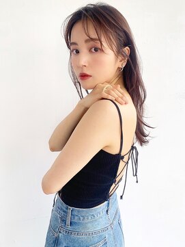 シエルバイアフロート(ciel by afloat) クアンクヘア 2wayバング ラベンダーベージュ ブリーチなし