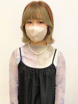 ツイギー 歩行町店(TWiGGY) 【ボブ×フレーミングカラー】