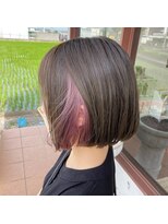 ゴッドヘアーアンドメイク 高崎店(GOD Hair&Make)&nbsp;ボブ×インナーカラー