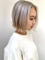 ヒート バイ アンカットラウンジ 渋谷(HEAT by UNCUT&LOUNGE)&nbsp;☆アッシュカラー/ダブルカラー/ケアブリーチ/ショートボブ