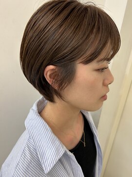 ラパンセヴェール(LA PENSEE VERT) ショコラアッシュ/耳掛けショート/担当 中野絢斗