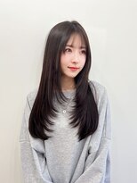 ピープスアンドスー 表参道 渋谷(Peeps&Suu.) ワンホンレイヤー/うるつやダークアッシュ