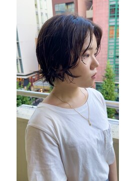 ロンドプランタン 恵比寿(Lond Printemps) ショート/ショートパーマ/ゆるめ/ブラウンベージュ【大谷】